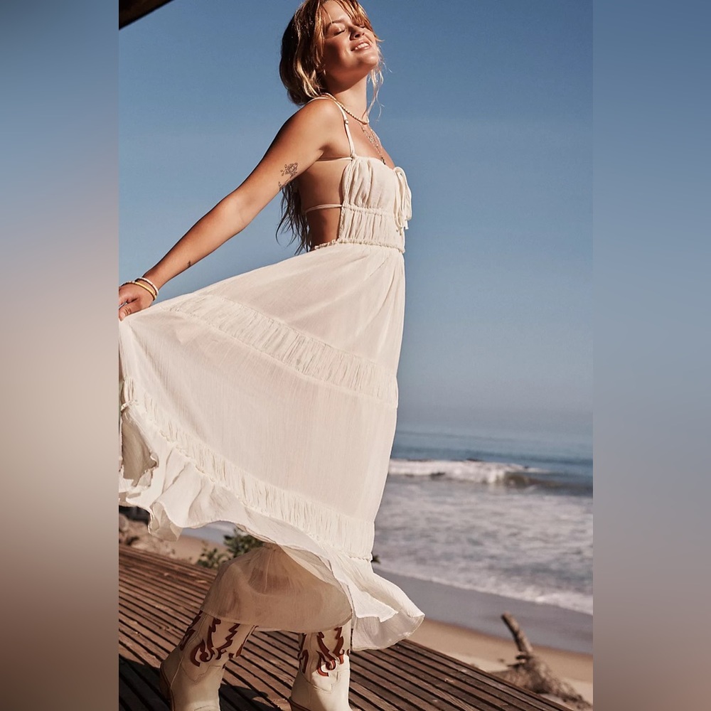 Free People Taking Sides Maxi